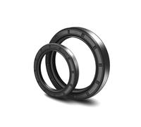 2pcs NBR Framework Oil Seal Id 38mm Od 47-80mm Thickness 5-13mm TC Skeleton Rings Double Lip Gasket With Spring(TC 38x55x7mm NBR)