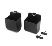 2Pcs Nero Auto Condotto Scarico Telefono Cellulare Supporto Tasca Immagazzinaggi