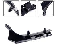 2PCS Nero Durevole Paraurti Anteriore Staffa Supporto Cover Guida Fit for