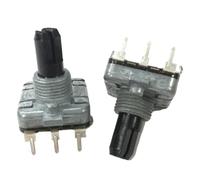 2pcs Noble EC16 encoder, 24 punti di posizionamento, 24 impulsi, lunghezza asse 15MM potenziometro digitale