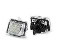 2PCS Numero di Luce Della Targa Montaggio Canbus Nessun Errore for Mercedes Benz Classe CE CLS W204 W212 W221 c216 R231