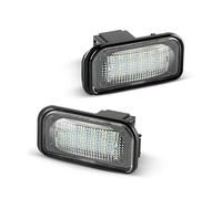 2PCS Numero di Luce Targa Bianca for Mercedes Benz Classe C W203 Limousine Berlina 2001-2007 W209 SL-CLASS R230