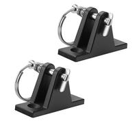 2pcs Nylon Deck DECK Cerniera Bimini Bimini Top Raccordo Per Pin E Anello A