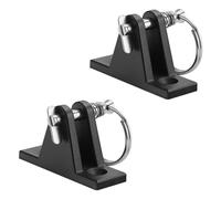 2pcs Nylon Deck DECK Cerniera Bimini Bimini Top Raccordo Per Pin E Anello A