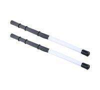 2Pcs Nylon Spazzole Bacchette Per Batteria Spazzole Percussioni Stick Per Jazzes batterista Giocare Gli Amanti della Musica Nylon Brush Rod Stick