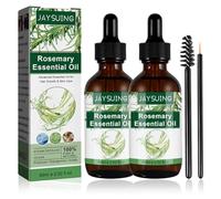 2Pcs Olio di Rosmarino per Capelli 60 ml - Accelera la Crescita dei Capelli, Adatto per il Massaggio Aromaterapico