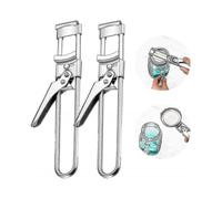 2pcs Opener Adjustable Jar Bottle Opener, Adjustable Multifunctional Stainless Steel Can Opener Jar Lid Gripper, Manual Jar Opener for Senior XXF