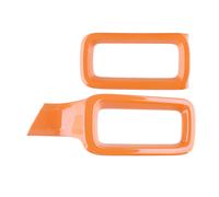 2Pcs Orange Side Air Vent Outlet Trim Cover Fit For Ford Maverick 2022-2023