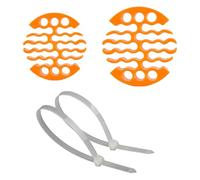 2Pcs Organizzatori di Cavi Strumento 30 Fori Reti Pettini Cavo Reti Stanza Cavi Strumento di Gestione Del Cavo Titolare Enduring Compatto Organizzazione Cavo Holder