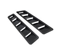 2pcs Pannello Di Raffreddamento Cofano Cofano Prese D'aria Cofano Anteriore Dell'auto Universale Per F&ord Per Mustang Kit Carrozzeria Spoiler Per Auto (Color : Nero)