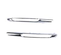 2Pcs Paraurti Anteriore Fendinebbia Griglia Cromo Orlo Modanatura SX Destro per