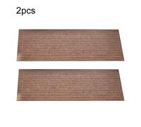 2PCS Pedate per Scale Antiscivolo Lavabili per Maggiore Sicurezza su Tutte le Su