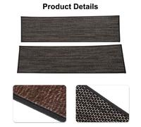 2PCS Pedate per Scale Antiscivolo Lavabili per Maggiore Sicurezza su Tutte le Su