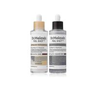 2pcs Peel Shot Glow Exfoliant Rice Ampoule by Dr. Melaxin - White & Black Rice for Radiant Skin