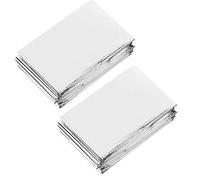 2Pcs Pellicola riflettente per piante d'argento Fogli di copertura per serra Pellicola termica Pellicola in poliestere Piante da giardino leggere Crescono accessori leggeri 210 * 120 cm