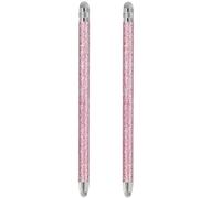 2PCS Penna stilo per IPad/IPhone/Tablet Android, sostituzione matita stilo per schermi touch per telefono tablet, alta sensibilità e precisione (rosa)