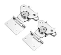2Pcs per Butterfly Twist Latch Molla in Lega Cromata Argento
