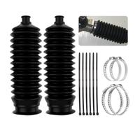 2PCS Per Componenti Sterzo Tirante Interno Boot Kit Silicone Rack Pignone Set