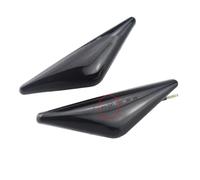 2PCS Per Ford Per MONDEO 2000-2007 Per MK3 Per FOCUS MK1 1998-2004 LED Dinamico Indicatore Laterale Disabilita Luce Di Segnale Sequenziale indicatori direzione(Dynamic Smoked Black)