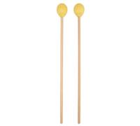 2Pcs Percussione Strumenti Accessori Mallets Per Principianti Formazione Marimba Mallets Manico In Legno Bacchette di Lana