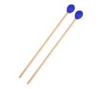 2Pcs Percussione Strumenti Accessori Mallets Per Principianti Formazione Marimba Mallets Manico In Legno Bacchette di Lana