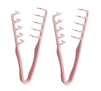 2PCS Pettine A Denti Larghi Texture, 18,5 * 7 Cm Pettine Per Capelli Ricci, ABS, Strumento Volumizzante Per Radici, Uomini E Donne Accessorio Per La Cura Del Parrucchiere