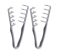 2PCS Pettine Per Texture, 18,5*7cm ABS Pettine A Denti Larghi, Soddisfa Esigenze Come Coprire L'attaccatura Capelli, Modellare La Texture Dare Volume Alle Radici, Per Quotidiano O Occasioni Speciali