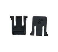 2Pcs Pezzi di ricambio Supporto per la tastiera di ricambio Supporto per la gamba per K270 MK270, K295, MK295, MK260, MK275, MK200, Supporto per Pied