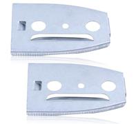 2Pcs Piastra di copertura della barra di guida per Husqvarna 50 51 55 EU1 55 Motosega Epa Motosega # 503152101,503 15 21-01 Parti