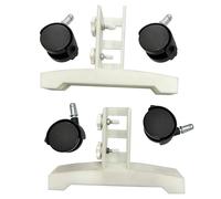 2pcs Piede Supporto for Infrarosso Riscaldamento Stand Con Ruote Easy Movimento