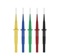 2PCS Pin di prova 1MM Punte della sonda di prova Connettore elettrico 4MM Spina a banana femmina Ago multimetro Q.30011(2 red)