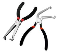 2pcs Pinze elettriche disconnect, pinze per connettori elettrici per auto a pezzi multiuso di clip di benzina pinze per tubo automobilistico Strumenti di disconnessione per tappi in stile push (60 °