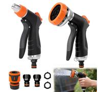 2pcs Pistole a Spruzzo da Giardino, Spruzzatore Regolabile per Giardino, Spruzzatore ad alta Pressione per Tubo da Giardino, Pistola a Spruzzo per Giardino per Lavaggio Auto, Bagno Animali Domestici