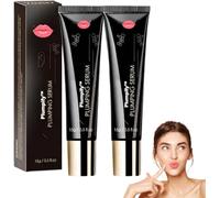2Pcs Plumpify Plumping Serum Oil, Plumpify Lip Oil Plumper, Moisturizing Lip Plumper, Hydrating Lip Gloss Set for Dry Lips