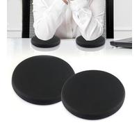2PCS Poggiagomito per Onicotecnica, TOROKOM Poggiagomito per Onicotecnica, Poggiagomito per Unghie Poggiagomito per Onicotecnica Poggiagomito per Ufficio Gomito Relax Forniture (nero)