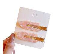 2PCs Popolare Bangs Clip Per Dolci Sguardi Acconciatura Multipli Delicato sui Capelli Per Musica Festival Donne Copricapo
