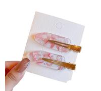 2PCs Popolare Bangs Clip Per Dolci Sguardi Acconciatura Multipli Delicato sui Capelli Per Musica Festival Donne Copricapo