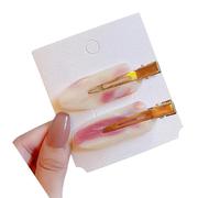 2PCs Popolare Bangs Clip Per Dolci Sguardi Acconciatura Multipli Delicato sui Capelli Per Musica Festival Donne Copricapo