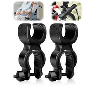 2PCS Porta Bastone Per Sedia A Rotelle Universali, 360° Supporto Per Bastone Da Passeggio Supporto Per Stampella Staffe Accessorio Per Deambulatore Sedia A Rotelle Canna Porta Stampella Scooter