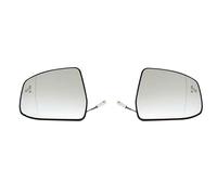 2Pcs Porta Laterale Vetro Riscaldato Punto Cieco Allarme Con Supporto Targa per