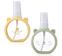 2pcs Porta Profumo Da Viaggio 55ml Bottiglie Spray Flacone Spray Vuoto Colore Flacone Spruzzino Piccolo Nebulizzatore per Viaggio e Vita Quotidiana