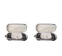 2Pcs Portable Carrying Case for AYN Odin 3 Handheld Game Console Shockproof Storage Bag with Accessory Pocket for Controller Storage & Travel Protection