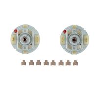 2PCS Portaspazzole Motore Carbonio con 8 Spazzole in Carbonio per BOSCH e