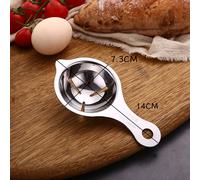 2pcs portatile separatore di uova divisore estrattore in acciaio inox albumi