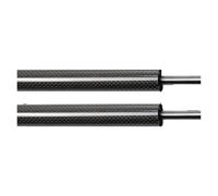 2pcs Posteriore Aperto Con Ammortizzatore Molla Tronco Boot Struts Gas Ascensore Supporto Per Hyundai Per Grand Per I10 BA Hatchback Asta idraulica per montante portellone(BLACK CARBON FIBER)