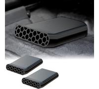 2Pcs Posteriore Aria Condizionata Sfiato Direzioni Deflettori Ricambi