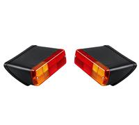 2PCS Posteriore Coda Luci Per Custodia David Marrone Fiat Ford New Holland