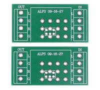 2Pcs Potenziometro PCB Board per Amplificatore PCB per ALPS 09 Tipo 16 Tipo 27 Tipo