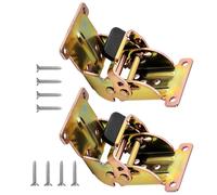 2pcs Pratiche Staffe Da Tavolo Pieghevole Cerniere con Meccanismo di Bloccaggio Accessorio Portatile per Mobili Progetti Forniture Cerniere Scrivania