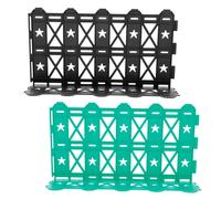 2pcs Pratico supermercato Guardrails Guardia Fresh Food Stack Guard Rails Fruit